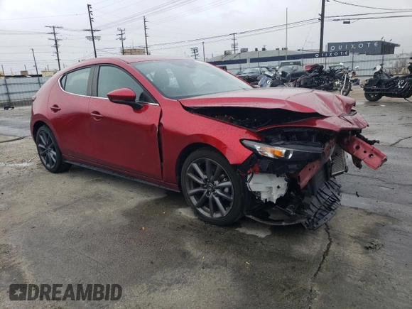 2020 Mazda Mazda3 Hatchback with VIN JM1BPALM5L1158602, listed as a Copart auction lot 49288685 with 32,445 mi miles and Salvage Title. Bid and sale history available at carsss.com. Image 4.