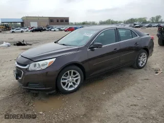 2015 Chevrolet Malibu LT with VIN 1G11C5SL5FF167078, listed as a Copart auction lot 53184165 with 64,239 mi miles and Clean Title. Bid and sale history available at carsss.com. Image 1.