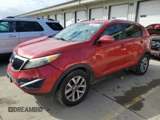 2015 Kia Sportage LX z VIN KNDPB3AC9F7706628, wystawiony jako Copart lot #44626115 z przebiegiem 115 383 mil mil oraz Szkoda całkowita • Salvage title. Historia ofert i sprzedaży dostępna na DreamBid. Obrazek 1.