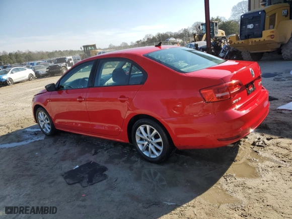 2015 Volkswagen Jetta Sedan 1.8T Sport with VIN 3VWD17AJ5FM205508, listed as a Copart auction lot 45467555 with 112,910 mi miles and Salvage Title. Bid and sale history available at carsss.com. Image 2.