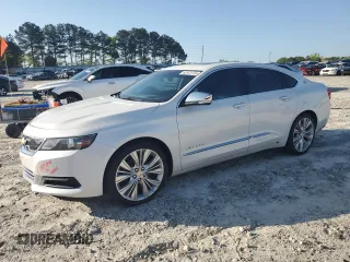2018 Chevrolet Impala Premier with VIN 2G1125S34J9176438, listed as a Copart auction lot 52972735 with 107,901 mi miles and Salvage Title. Bid and sale history available at DreamBid. Image 1.