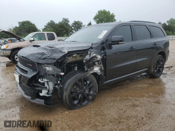 2019 Dodge Durango GT with VIN 1C4RDJDG2KC833745, listed as a Copart auction lot 61375775 with 44,421 mi miles and Salvage title. Bid and sale history available at DreamBid. Image 1.