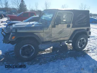 2004 Jeep Wrangler Sahara with VIN 1J4FA59S94P731123, listed as a IAAI auction lot 41288284 with 138,515 mi miles and . Bid and sale history available at DreamBid. Image 14.