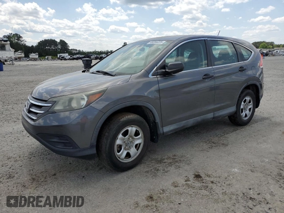 2014 Honda CR-V LX with VIN 2HKRM4H39EH697115, listed as a Copart auction lot 48355225 with 158,671 mi miles and Salvage Title. Bid and sale history available at carsss.com. Image 1.