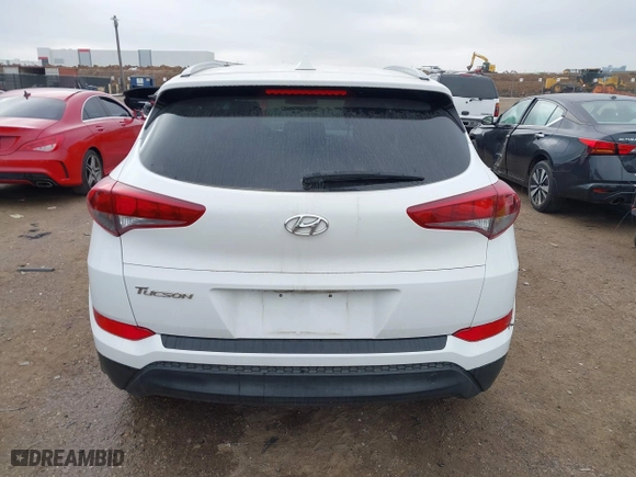 2017 Hyundai Tucson SE Plus with VIN KM8J33A43HU416901, listed as a IAAI auction lot 41445367 with 109,116 mi miles. Bid and sale history available at carsss.com. Image 16.