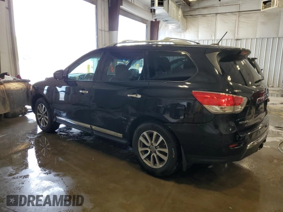 2016 Nissan Pathfinder SL with VIN 5N1AR2MM3GC664980, listed as a Copart auction lot 59865905 with 138,627 mi miles and Clean title. Bid and sale history available at DreamBid. Image 2.
