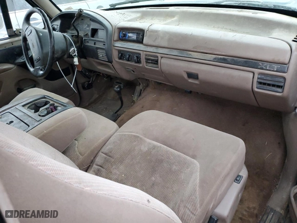1995 Ford F-250 with VIN 1FTHX26F7SKB48479, listed as a Copart auction lot 81750924 with 309,245 mi miles and Salvage Title. Bid and sale history available at carsss.com. Image 8.