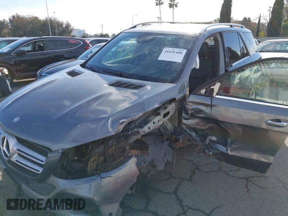 2017 Mercedes-Benz GLE 350 with VIN 4JGDA5JB6HA827370, listed as a IAAI auction lot 41651488 with 103,685 mi miles and . Bid and sale history available at DreamBid. Image 16.