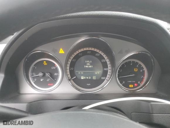 2011 Mercedes-Benz C-Class C 300 Sport with VIN WDDGF8BBXBR160708, listed as a Copart auction lot 48259315 with 140,381 mi miles and Salvage Title. Bid and sale history available at carsss.com. Image 9.