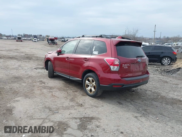 2017 Subaru Forester Premium with VIN JF2SJAEC4HG462614, listed as a IAAI auction lot 41647029 with 162,492 mi miles. Bid and sale history available at carsss.com. Image 3.