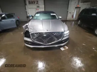 2021 Genesis G80 2.5T with VIN KMTGB4SC0MU044619, listed as a Copart auction lot 80350164 with 26,297 mi miles and Salvage Title. Bid and sale history available at DreamBid. Image 13.