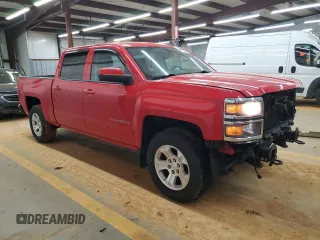 2015 Chevrolet Silverado 1500 LT with VIN 3GCUKREC0FG323049, listed as a Copart auction lot 52688605 with 107,903 mi miles and Salvage Title. Bid and sale history available at DreamBid. Image 4.