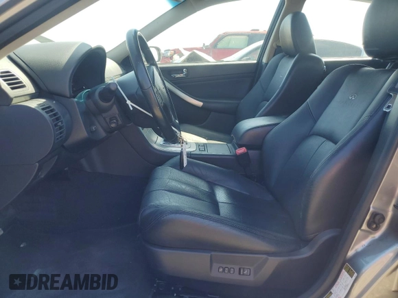 2006 Infiniti G35 with VIN JNKCV51E76M511100, listed as a Copart auction lot 55010345 with 166,936 mi miles and Salvage Title. Bid and sale history available at DreamBid. Image 7.