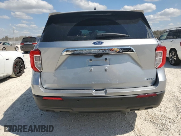 2022 Ford Explorer with VIN 1FMSK8BH2NGC07262, listed as a Copart auction lot 75228154 with 41,521 mi miles and Salvage Title. Bid and sale history available at carsss.com. Image 6.