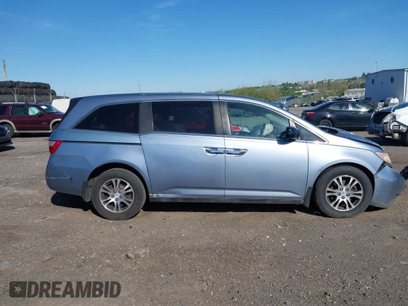 2012 Honda Odyssey EX-L с VIN 5FNRL5H69CB061843, выставлен на аукционе IAAI как лот 42135152 с пробегом 177 279 миль миль и . История ставок и продаж доступна на DreamBid. Изображение 13.