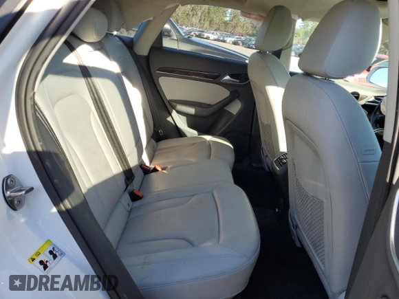 2015 Audi Q3 Premium Plus with VIN WA1BFCFS7FR014199, listed as a Copart auction lot 81987154 with 62,071 mi miles and Salvage title. Bid and sale history available at DreamBid. Image 11.
