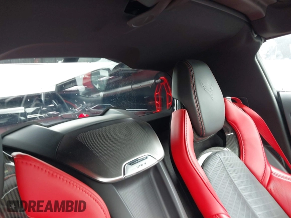 2023 Chevrolet Corvette 2LT with VIN 1G1YB2D47P5100608, listed as a IAAI auction lot 42103534 with 19,694 mi miles and . Bid and sale history available at DreamBid. Image 8.