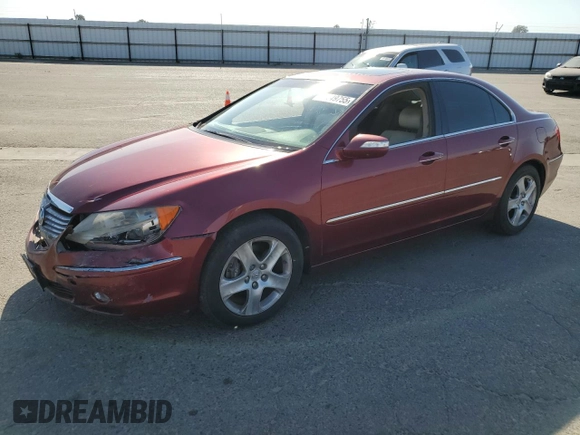2007 Acura RL Technology z VIN JH4KB16677C004641, wystawiony jako Copart lot #59049755 z przebiegiem 176 704 mil mil oraz Szkoda całkowita • Salvage title. Historia ofert i sprzedaży dostępna na DreamBid. Obrazek 1.