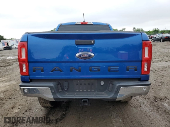 2020 Ford Ranger XL with VIN 1FTER4FH2LLA72904, listed as a Copart auction lot 61062265 with 39,262 mi miles and Salvage title. Bid and sale history available at DreamBid. Image 6.