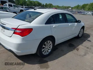 2012 Chrysler 200 Touring with VIN 1C3CCBBG0CN270822, listed as a IAAI auction lot 42004711 with 170,859 mi miles. Bid and sale history available at carsss.com. Image 4.
