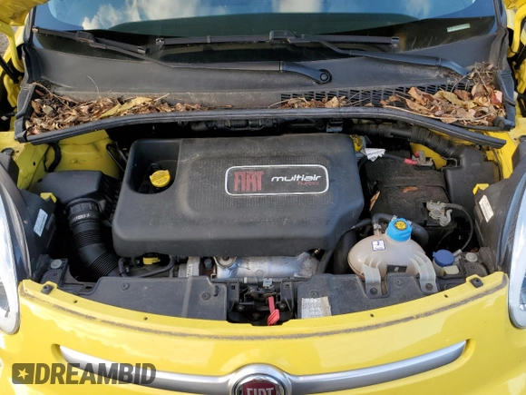2014 FIAT 500L Trekking with VIN ZFBCFADH2EZ016949, listed as a Copart auction lot 80156724 with 41,827 mi miles and Clean Title. Bid and sale history available at carsss.com. Image 12.