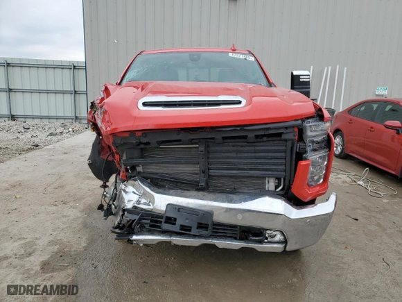 2022 Chevrolet Silverado 2500HD LTZ with VIN 2GC4YPEY8N1243150, listed as a Copart auction lot 47221465 with 0 mi miles and Salvage Title. Bid and sale history available at carsss.com. Image 5.