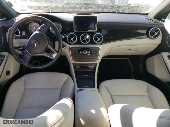 2014 Mercedes-Benz CLA-Class CLA 250 with VIN WDDSJ4GB5EN103533, listed as a Copart auction lot 38509074 with 0 mi miles and Salvage Title. Bid and sale history available at carsss.com. Image 8.