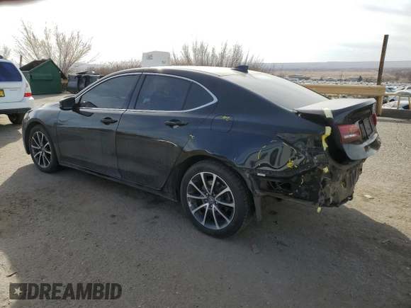 2017 Acura TLX V6 w/Technology Pkg with VIN 19UUB3F5XHA000384, listed as a Copart auction lot 45131705 with 107,421 mi miles and Salvage Title. Bid and sale history available at carsss.com. Image 2.