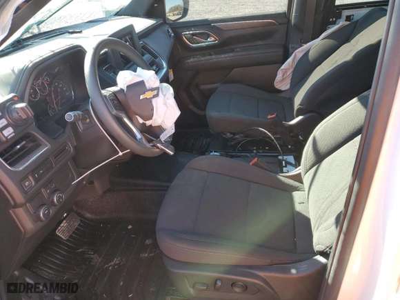 2023 Chevrolet Tahoe Commercial with VIN 1GNSCLED9PR430295, listed as a Copart auction lot 87807095 with 283 mi miles and Salvage Title. Bid and sale history available at carsss.com. Image 7.