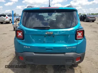 2022 Jeep Renegade Limited with VIN ZACNJDD17NPN59962, listed as a Copart auction lot 59101285 with 37,016 mi miles and Salvage title. Bid and sale history available at DreamBid. Image 6.