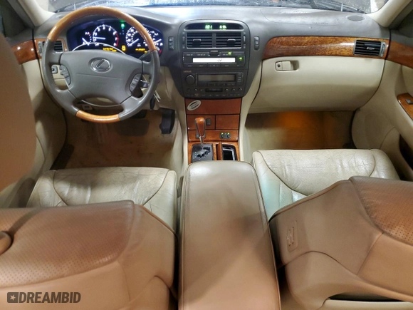 2004 Lexus LS 430 with VIN JTHBN36F640152005, listed as a Copart auction lot 47194765 with NaN miles and Clean Title. Bid and sale history available at carsss.com. Image 8.