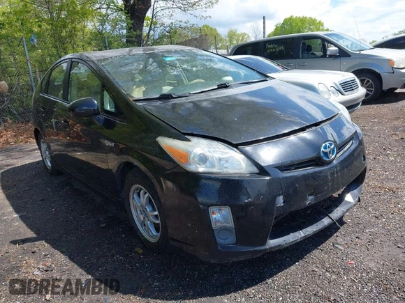 2011 Toyota Prius I with VIN JTDKN3DU4B5325944, listed as a IAAI auction lot 42028437 with 181,453 mi miles. Bid and sale history available at carsss.com. Image 1.