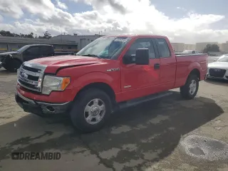 2014 Ford F-150 XL with VIN 1FTFX1CT2EKE45188, listed as a Copart auction lot 49287235 with 272,338 mi miles and Salvage Title. Bid and sale history available at carsss.com. Image 1.