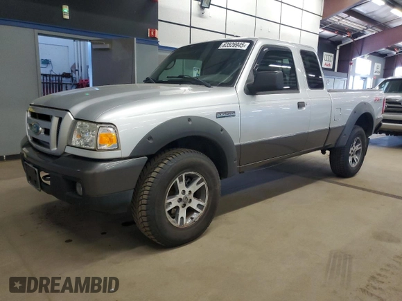2006 Ford Ranger XL z VIN 1FTYR15EX6PA87540, wystawiony jako Copart lot #63526945 z przebiegiem 91 911 mil mil oraz Czysty tytuł • Clean title. Historia ofert i sprzedaży dostępna na DreamBid. Obrazek 1.