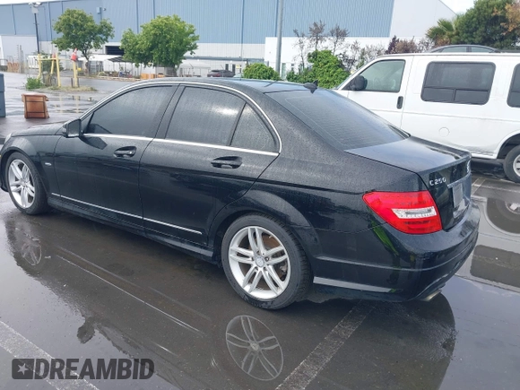 2012 Mercedes-Benz C 250 Sport with VIN WDDGF4HB4CR208768, listed as a IAAI auction lot 42233333 with 151,884 mi miles and . Bid and sale history available at DreamBid. Image 3.