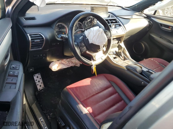 2015 Lexus NX 200t with VIN JTJYARBZ4F2018463, listed as a Copart auction lot 47793195 with 76,348 mi miles and Salvage Title. Bid and sale history available at carsss.com. Image 8.