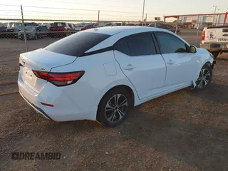 2021 Nissan Sentra SV with VIN 3N1AB8CVXMY265401, listed as a IAAI auction lot 41973734 with 58,040 mi miles and . Bid and sale history available at DreamBid. Image 4.