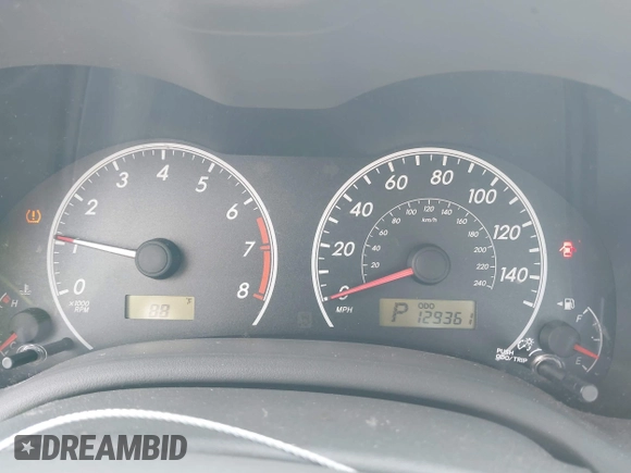 2010 Toyota Corolla with VIN 1NXBU4EE0AZ351330, listed as a IAAI auction lot 42622350 with 129,361 mi miles and . Bid and sale history available at DreamBid. Image 7.