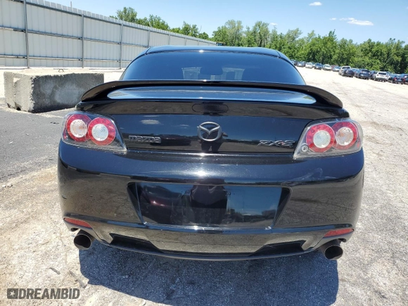 2009 Mazda RX-8 Sport with VIN JM1FE174190403105, listed as a Copart auction lot 60619384 with NaN miles and Salvage Title. Bid and sale history available at carsss.com. Image 6.