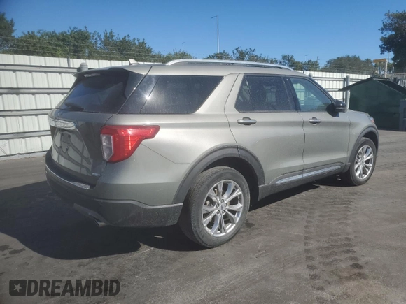 2020 Ford Explorer Limited with VIN 1FMSK8FH4LGB68133, listed as a Copart auction lot 83022804 with 78,251 mi miles and Clean Title. Bid and sale history available at carsss.com. Image 3.