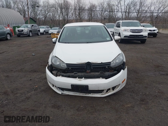 2012 Volkswagen Golf TDI with VIN WVWDM7AJ3CW334286, listed as a IAAI auction lot 41928099 with 173,426 mi miles and . Bid and sale history available at DreamBid. Image 6.