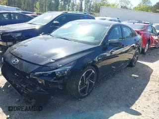 2023 Hyundai Elantra N Line z VIN KMHLR4AF9PU517535, wystawiony jako IAAI lot #41983629 z przebiegiem 20 988 mil mil oraz . Historia ofert i sprzedaży dostępna na DreamBid. Obrazek 17.