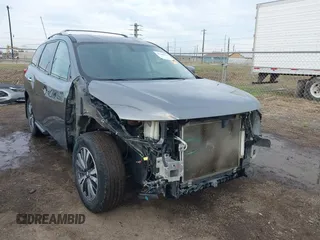 2020 Nissan Pathfinder S with VIN 5N1DR2AN9LC617344, listed as a IAAI auction lot 41368530 with 64,544 mi miles. Bid and sale history available at carsss.com. Image 6.