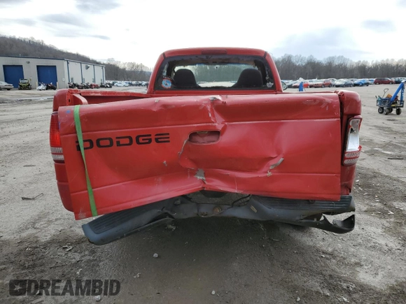 2002 Dodge Dakota with VIN 1B7FL16X92S669659, listed as a Copart auction lot 86835994 with 134,893 mi miles and Salvage Title. Bid and sale history available at carsss.com. Image 6.