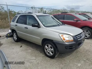 2006 Kia Sportage LX with VIN KNDJF723067287908, listed as a Copart auction lot 75519934 with 213,756 mi miles and Non Repairable. Bid and sale history available at DreamBid. Image 4.