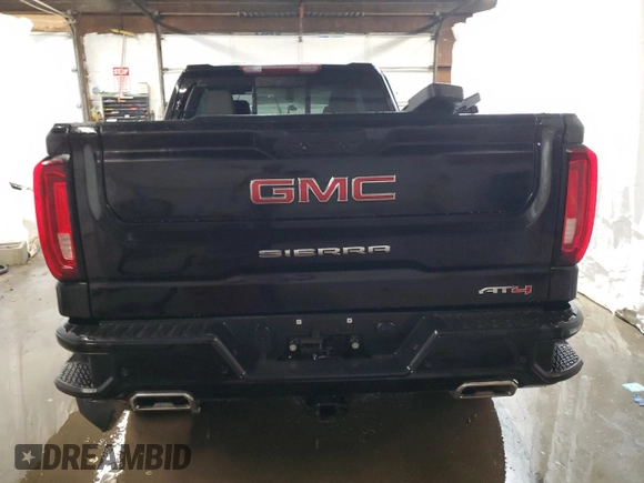 2021 GMC Sierra 1500 AT4 with VIN 3GTU9EET9MG326162, listed as a Copart auction lot 79265244 with 0 mi miles and Salvage Title. Bid and sale history available at carsss.com. Image 6.