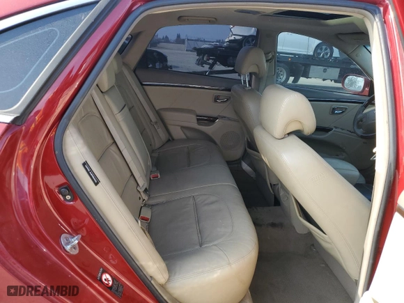 2011 Hyundai Azera Limited with VIN KMHFC4DF5BA552545, listed as a Copart auction lot 84218034 with 101,747 mi miles and Salvage Title. Bid and sale history available at carsss.com. Image 10.