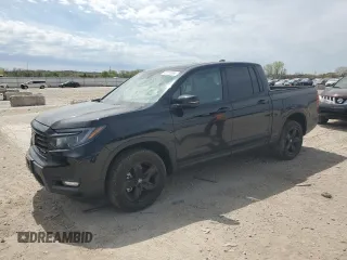 2023 Honda Ridgeline Black Edition with VIN 5FPYK3F82PB042670, listed as a Copart auction lot 53152685 with 15,883 mi miles and Salvage title. Bid and sale history available at DreamBid. Image 1.