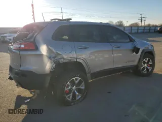 2017 Jeep Cherokee Trailhawk L Plus with VIN 1C4PJMBS3HD218441, listed as a Copart auction lot 42836285 with 122,242 mi miles and Salvage Title. Bid and sale history available at carsss.com. Image 3.