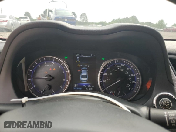 2016 Infiniti Q50 Premium с VIN JN1EV7AP6GM301115, выставлен на аукционе Copart как лот 54443635 с пробегом 90 135 миль миль и Списание • Salvage title. История ставок и продаж доступна на DreamBid. Изображение 9.